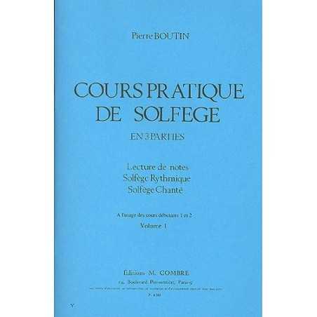 COURS PRATIQUE SOLFÈGE VOL.1