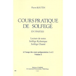 COURS PRATIQUE SOLFÈGE VOL.2