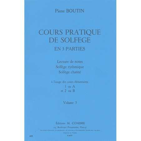 COURS PRATIQUE SOLFÈGE VOL.3