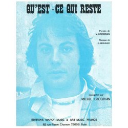 QU'EST-CE QUI RESTE