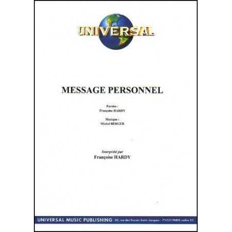 MESSAGE PERSONNEL