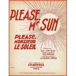 PLEASE, MR SUN