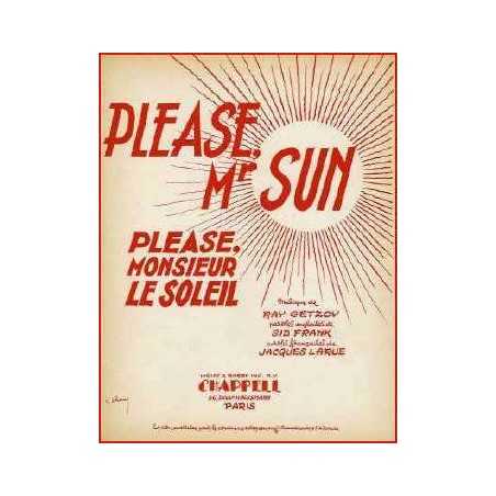 PLEASE, MR SUN