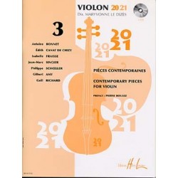 VIOLON 20-21 Vol.3 (+ CD)