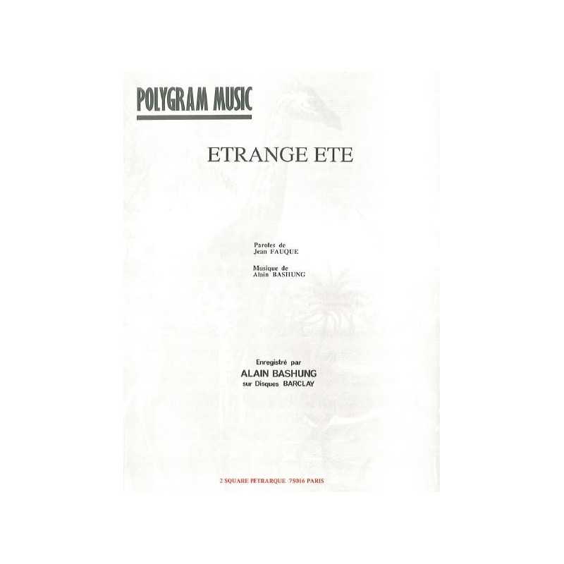 ETRANGE ETE