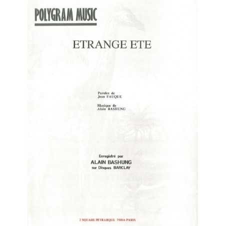 ETRANGE ETE