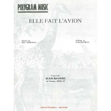 ELLE FAIT L'AVION