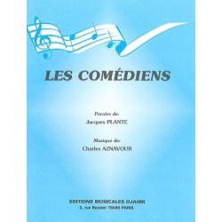 Partition LES COMÉDIENS Charles Aznavour