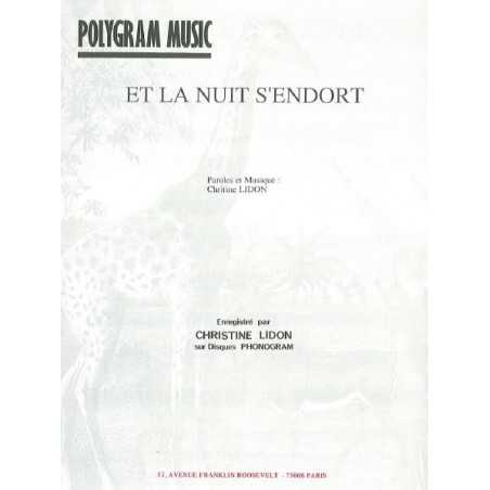 ET LA NUIT S'ENDORT