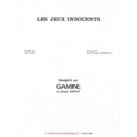 LES JEUX INNOCENTS