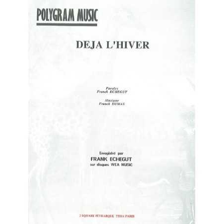 DÉJÀ L'HIVER