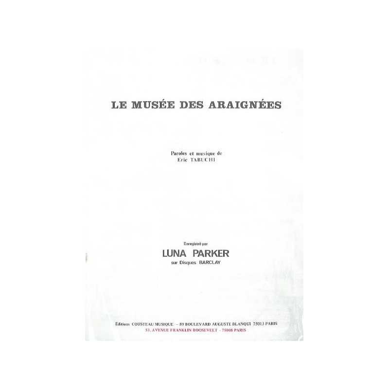 LE MUSÉE DES ARAIGNÉES