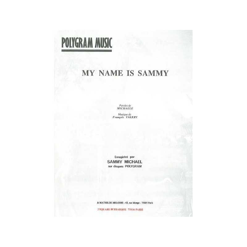 MY NAME IS SAMMY