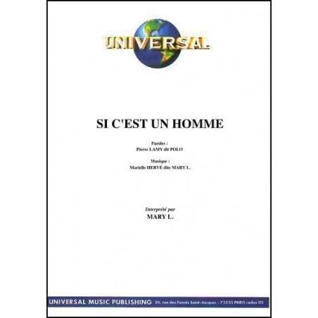 SI C'EST UN HOMME