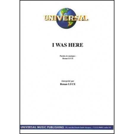 I WAS HERE
