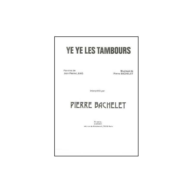 YE YE LES TAMBOURS