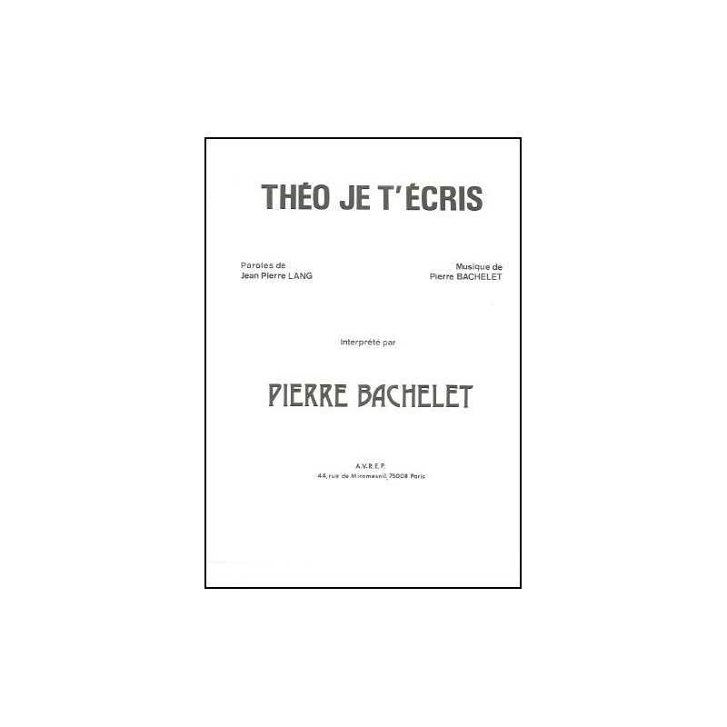 THÉO JE T'ÉCRIS