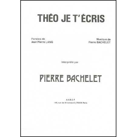 THÉO JE T'ÉCRIS