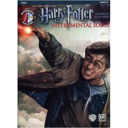 INSTRUMENTAL PLAY-ALONG - HARY POTTER COMPLETE FILM SERIES FLUTE (+CD)