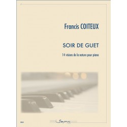 Partition SOIR DE GUET Francis Coiteux