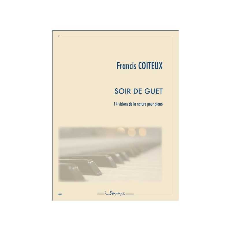 Partition SOIR DE GUET Francis Coiteux