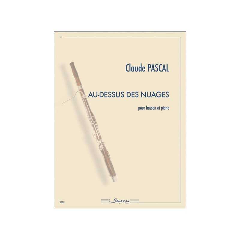 Partition AU-DESSUS DES NUAGES Claude Pascal