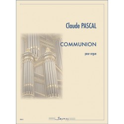 Partition COMMUNION Claude Pascal