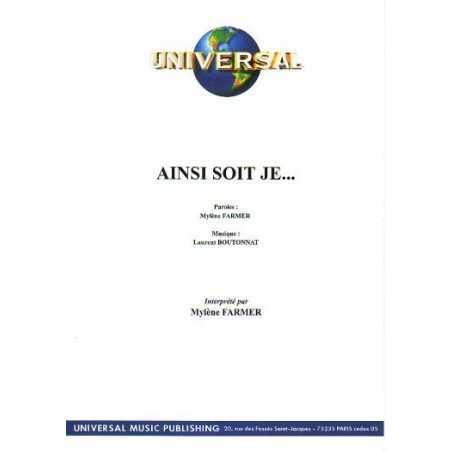 AINSI SOIT JE...