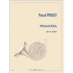 Sheet music PRIMAVERA Pascal Proust