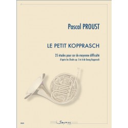 Sheet music LE PETIT KOPPRASCH (25 ÉTUDES) Pascal Proust