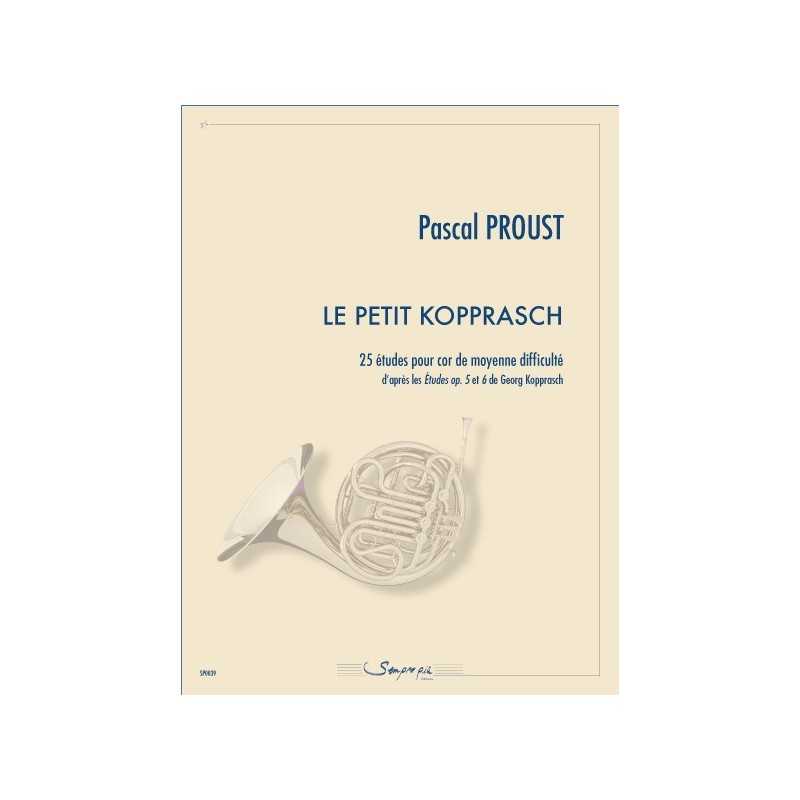 Sheet music LE PETIT KOPPRASCH (25 ÉTUDES) Pascal Proust