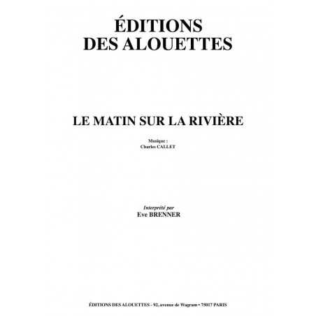 LE MATIN SUR LA RIVIÈRE