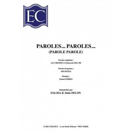 PAROLES... PAROLES...