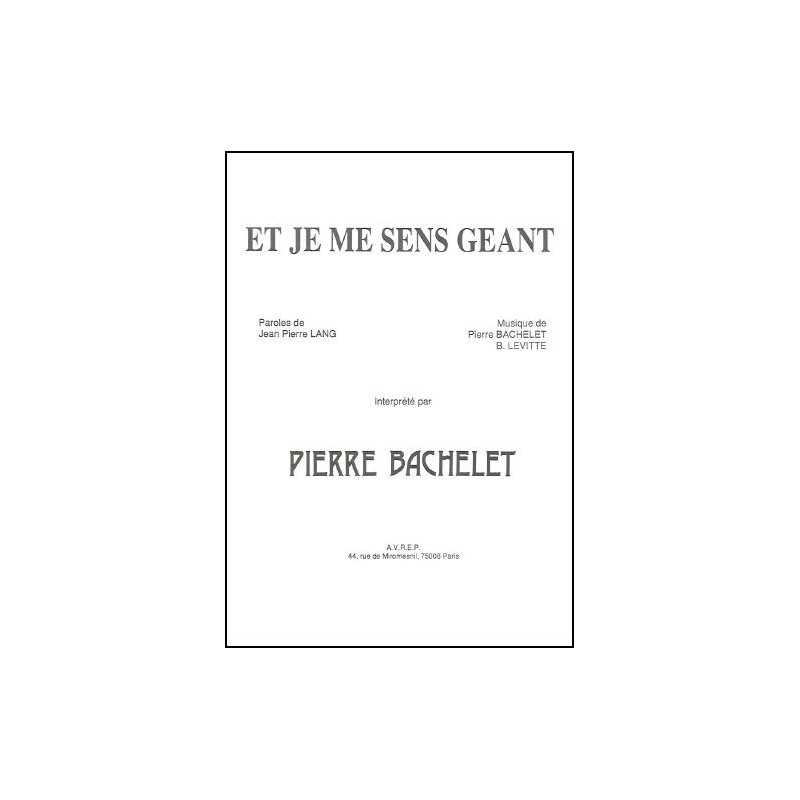 ET JE ME SENS GEANT