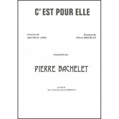 C'EST POUR ELLE