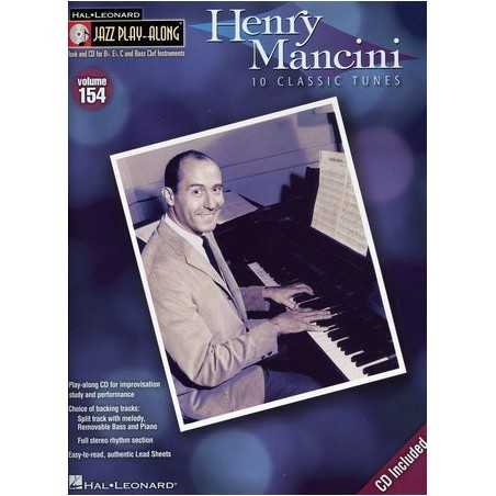JAZZ PLAY-ALONG VOL.154 - HENRY MANCINI (+CD)