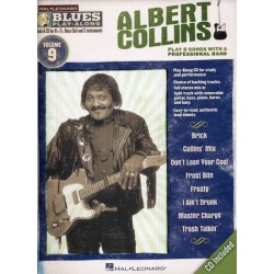 BLUES PLAY-ALONG VOL.9 ALBERT COLLINS (+CD)