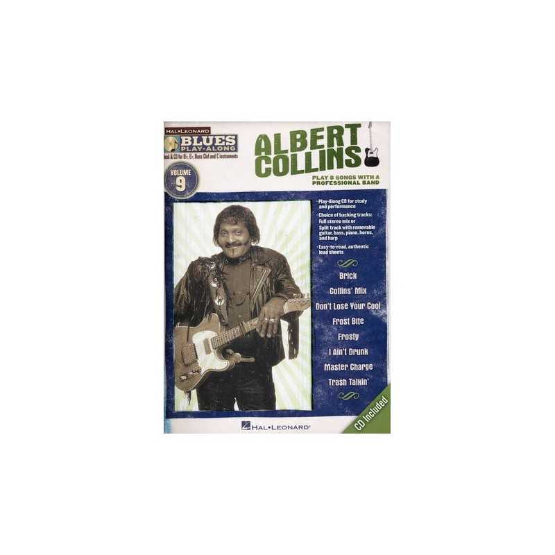 BLUES PLAY-ALONG VOL.9 ALBERT COLLINS (+CD)