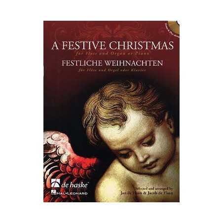 A FESTIVE CHRISTMAS Flûte traversière (+CD)