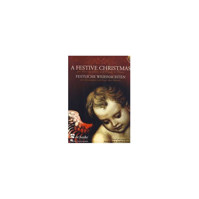 A FESTIVE CHRISTMAS Saxophone alto (+CD)
