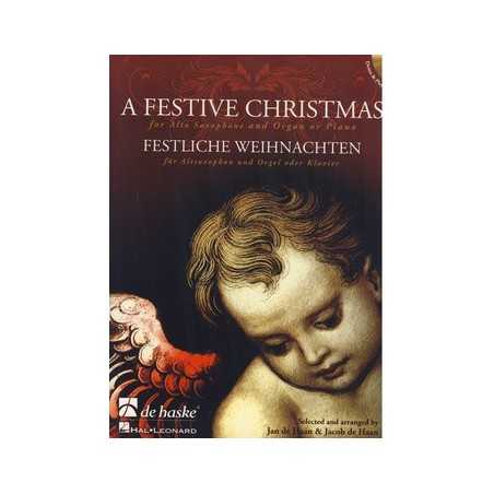A FESTIVE CHRISTMAS Saxophone alto (+CD)