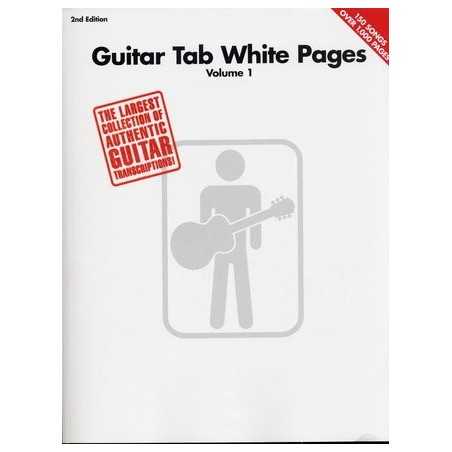GUITAR TAB WHITE PAGES VOL.1 - 2nd EDITION