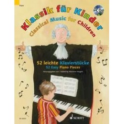 KLASSIK FÜR KINDER - Klavierstücke (+ CD)