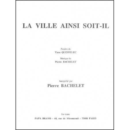 LA VILLE AINSI SOIT-IL