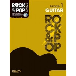 TRINITY COLLEGE LONDON : ROCK & POP EXAMS GUITAR - GRADE 1 (+CD)