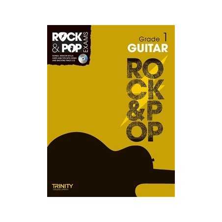 TRINITY COLLEGE LONDON : ROCK & POP EXAMS GUITAR - GRADE 1 (+CD)
