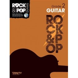 TRINITY COLLEGE LONDON : ROCK & POP EXAMS GUITAR - GRADE 2 (+CD)