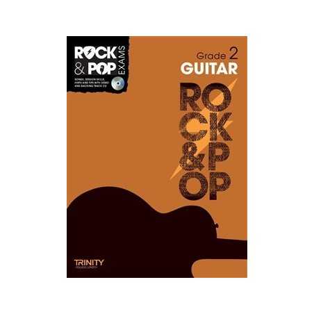 TRINITY COLLEGE LONDON : ROCK & POP EXAMS GUITAR - GRADE 2 (+CD)