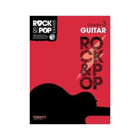 TRINITY COLLEGE LONDON : ROCK & POP EXAMS GUITAR - GRADE 3 (+CD)