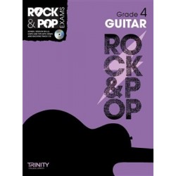 TRINITY COLLEGE LONDON : ROCK & POP EXAMS GUITAR - GRADE 4 (+CD)